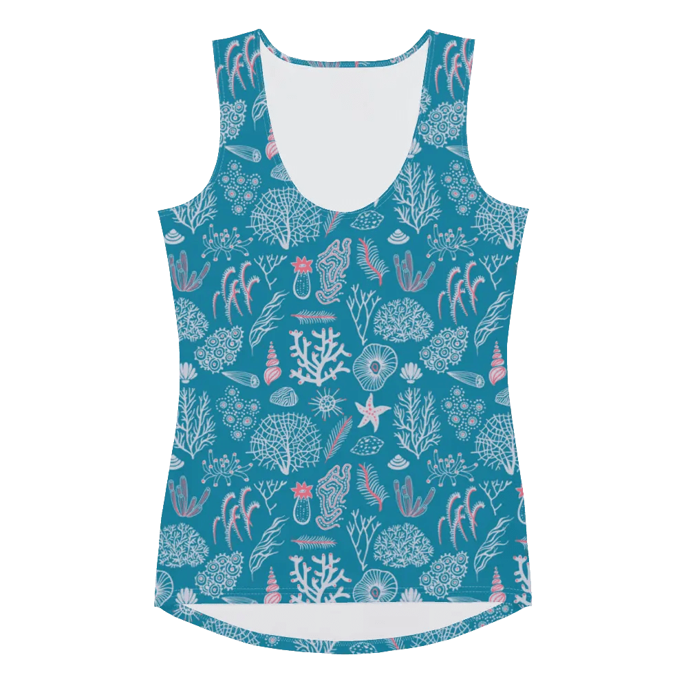 Printed Tank Tops for True Summer Seasonal Color Palette