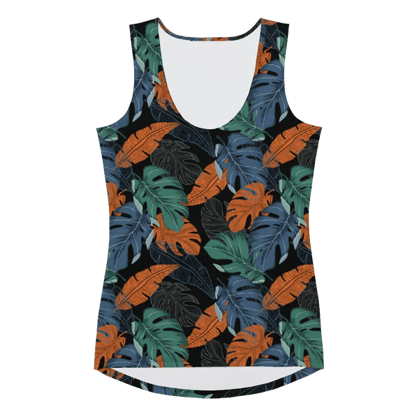Printed Tank Tops for Dark Autumn Seasonal Color Palette
