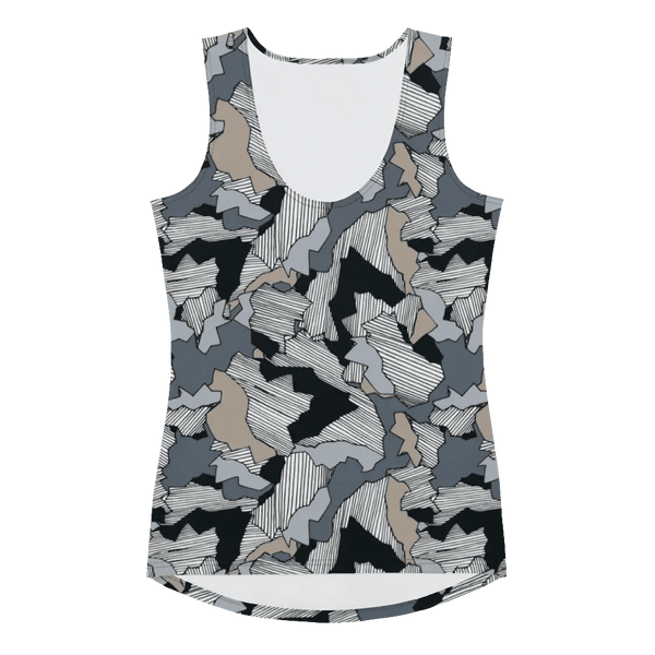 Printed Tank Tops for Dark Winter Seasonal Color Palette