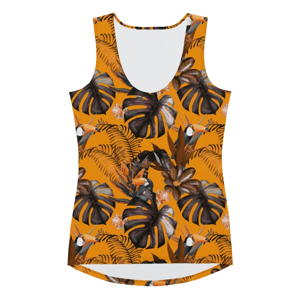 Printed Tank Tops for True Autumn Seasonal Color Palette