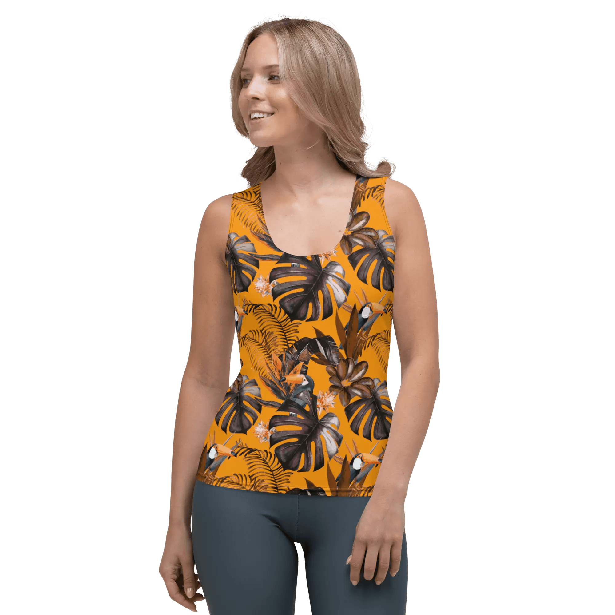 Printed Tank Tops for True Autumn Seasonal Color Palette