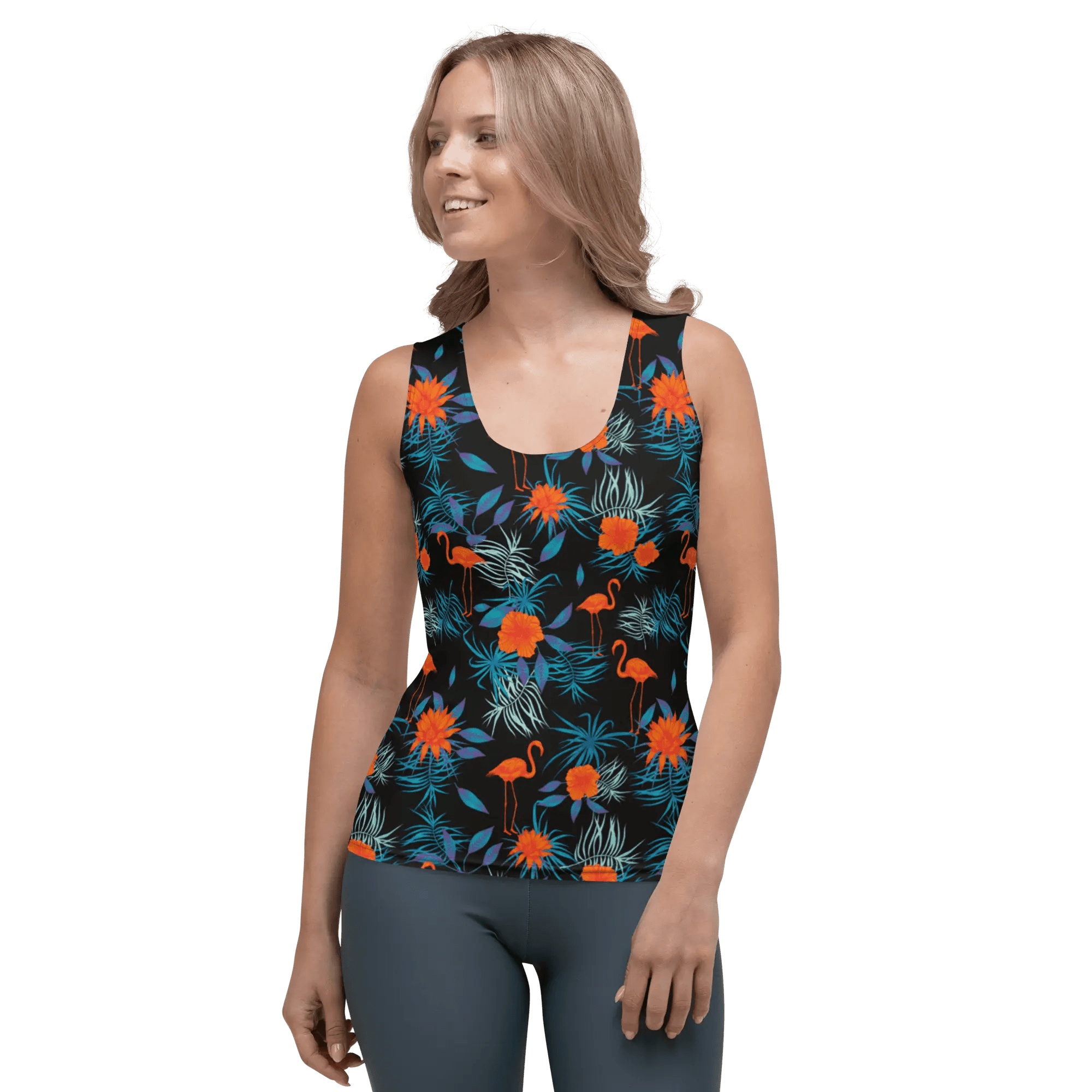 Printed Tank Tops for True Winter Seasonal Color Palette