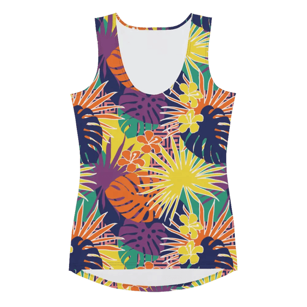 Printed Tank Tops for Bright Spring Seasonal Color Palette