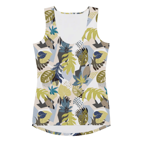 Printed Tank Tops for Soft Summer Seasonal Color Palette