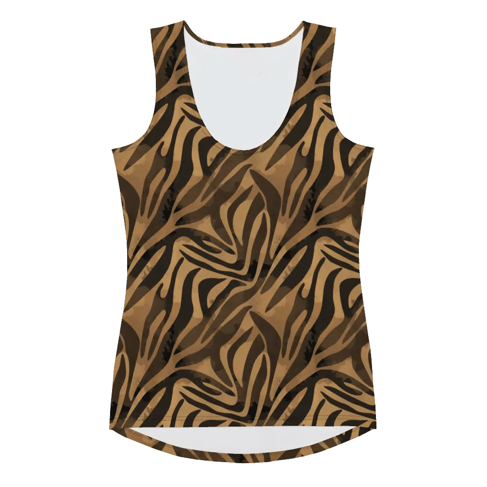 Printed Tank Tops for True Autumn Seasonal Color Palette