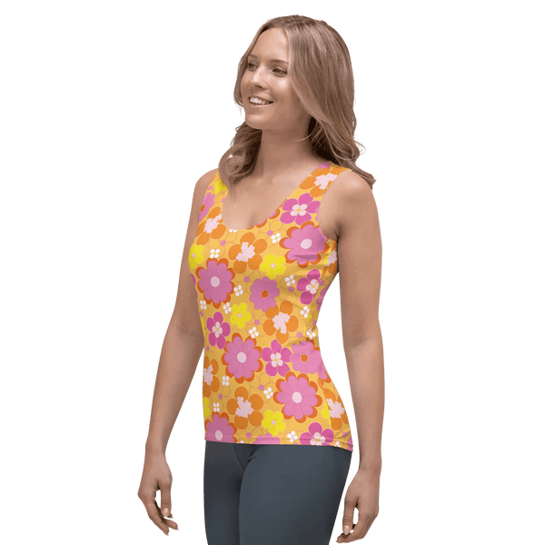 Printed Tank Tops for True Spring Seasonal Color Palette