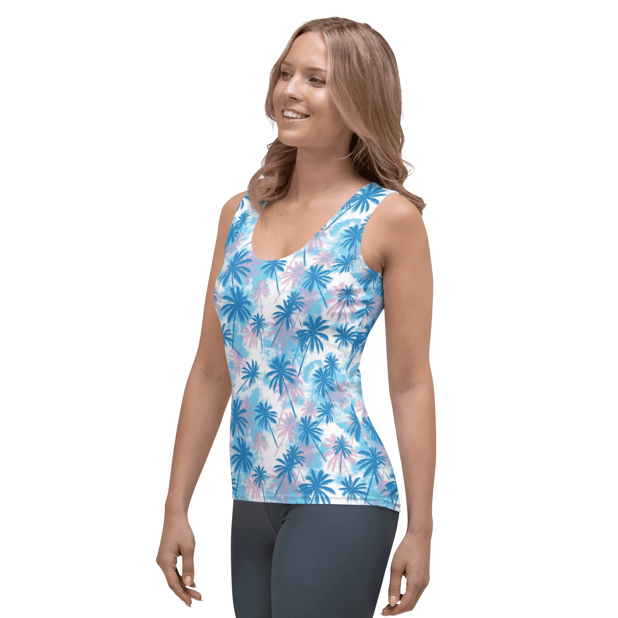 Printed Tank Tops for Light Summer Seasonal Color Palette