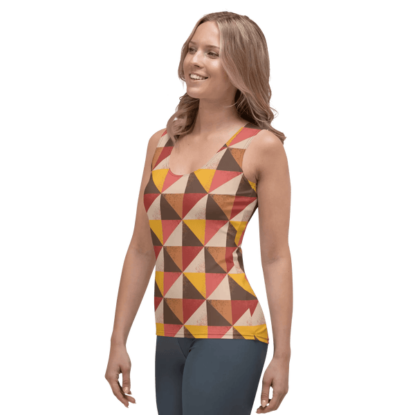 Printed Tank Tops for True Autumn Seasonal Color Palette