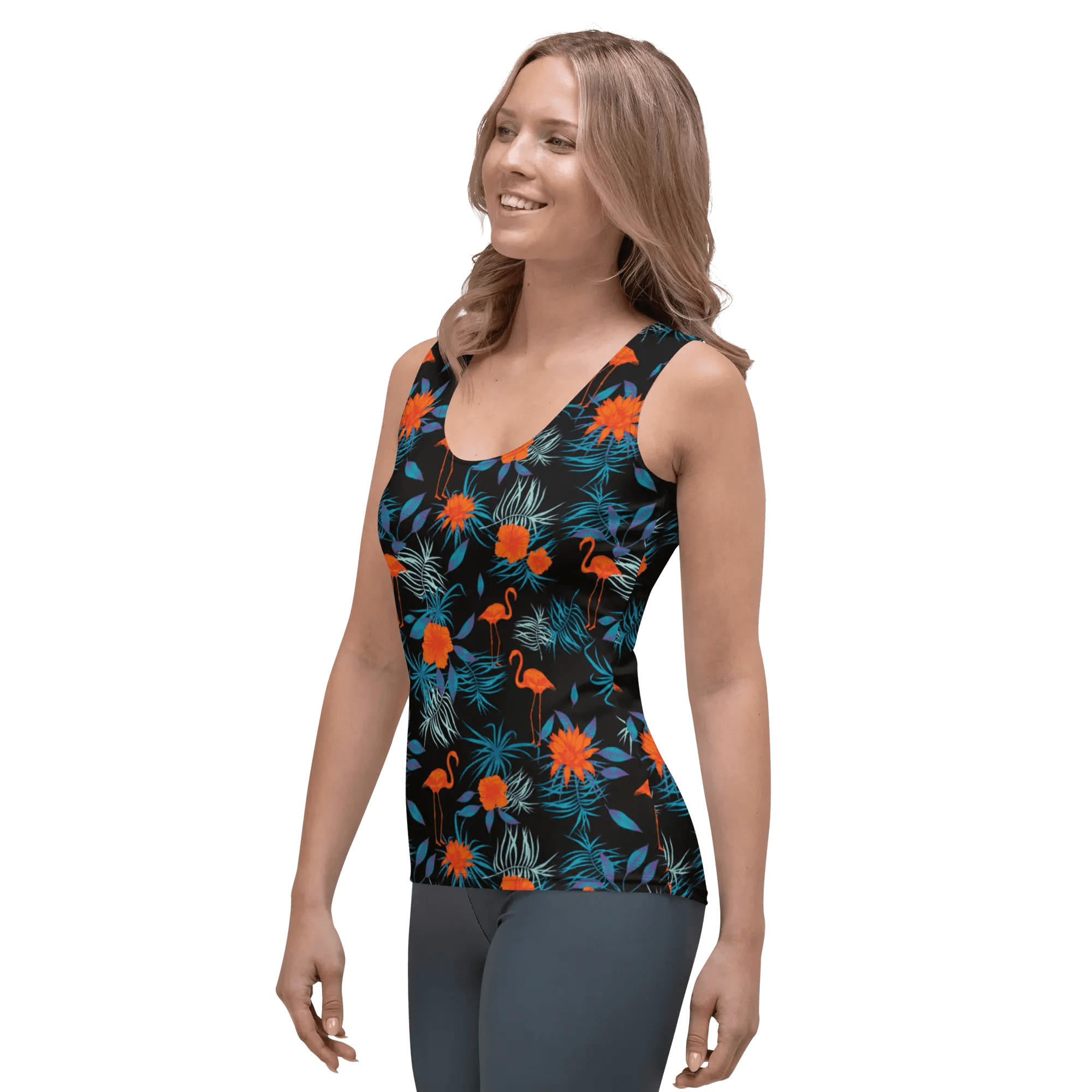 Printed Tank Tops for True Winter Seasonal Color Palette