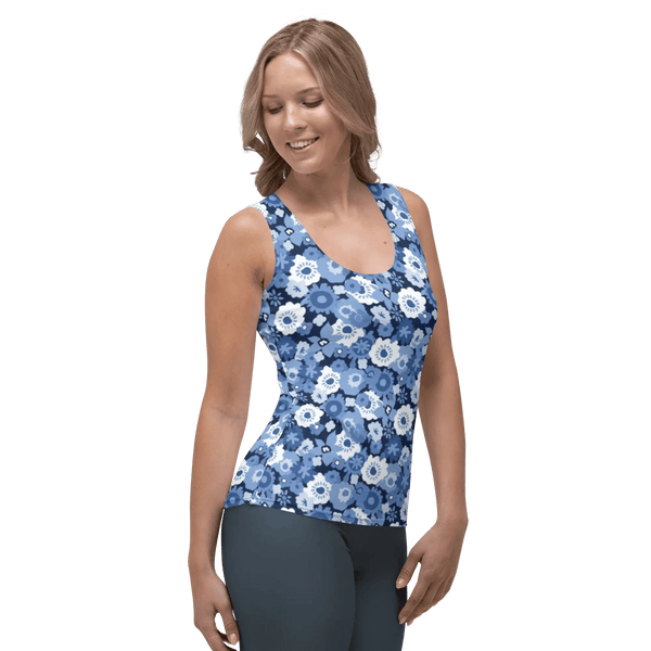 Printed Tank Tops for True Summer Seasonal Color Palette