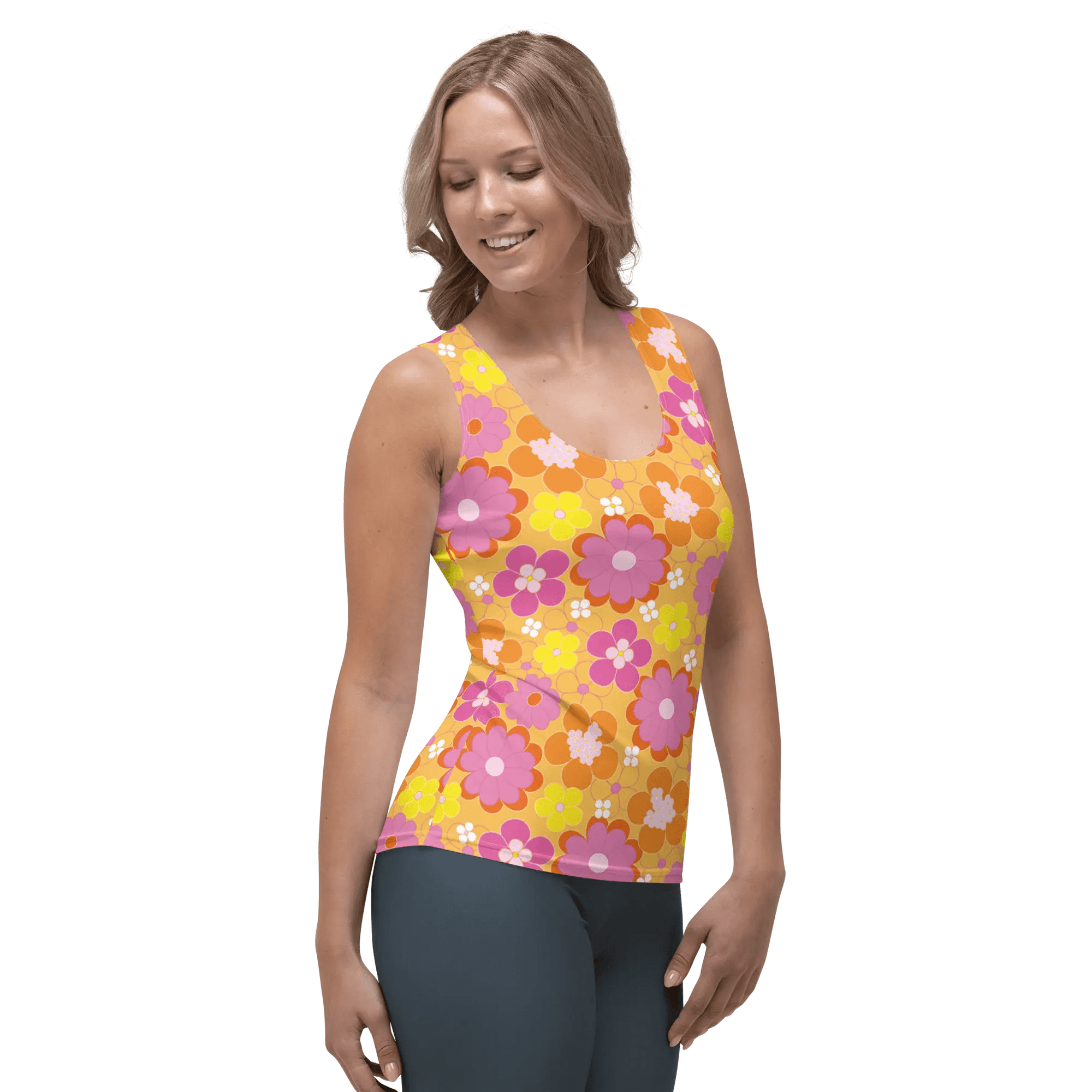 Printed Tank Tops for True Spring Seasonal Color Palette