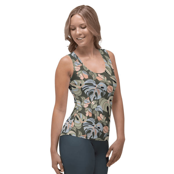 Printed Tank Tops for Soft Summer Seasonal Color Palette