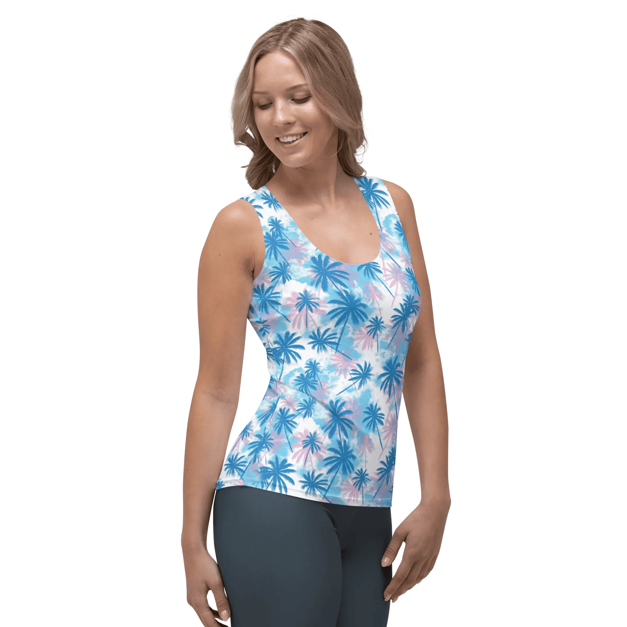 Printed Tank Tops for Light Summer Seasonal Color Palette