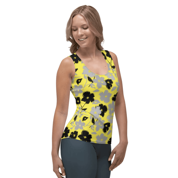 Printed Tank Tops for Bright Winter Seasonal Color Palette