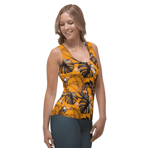 Printed Tank Tops for True Autumn Seasonal Color Palette