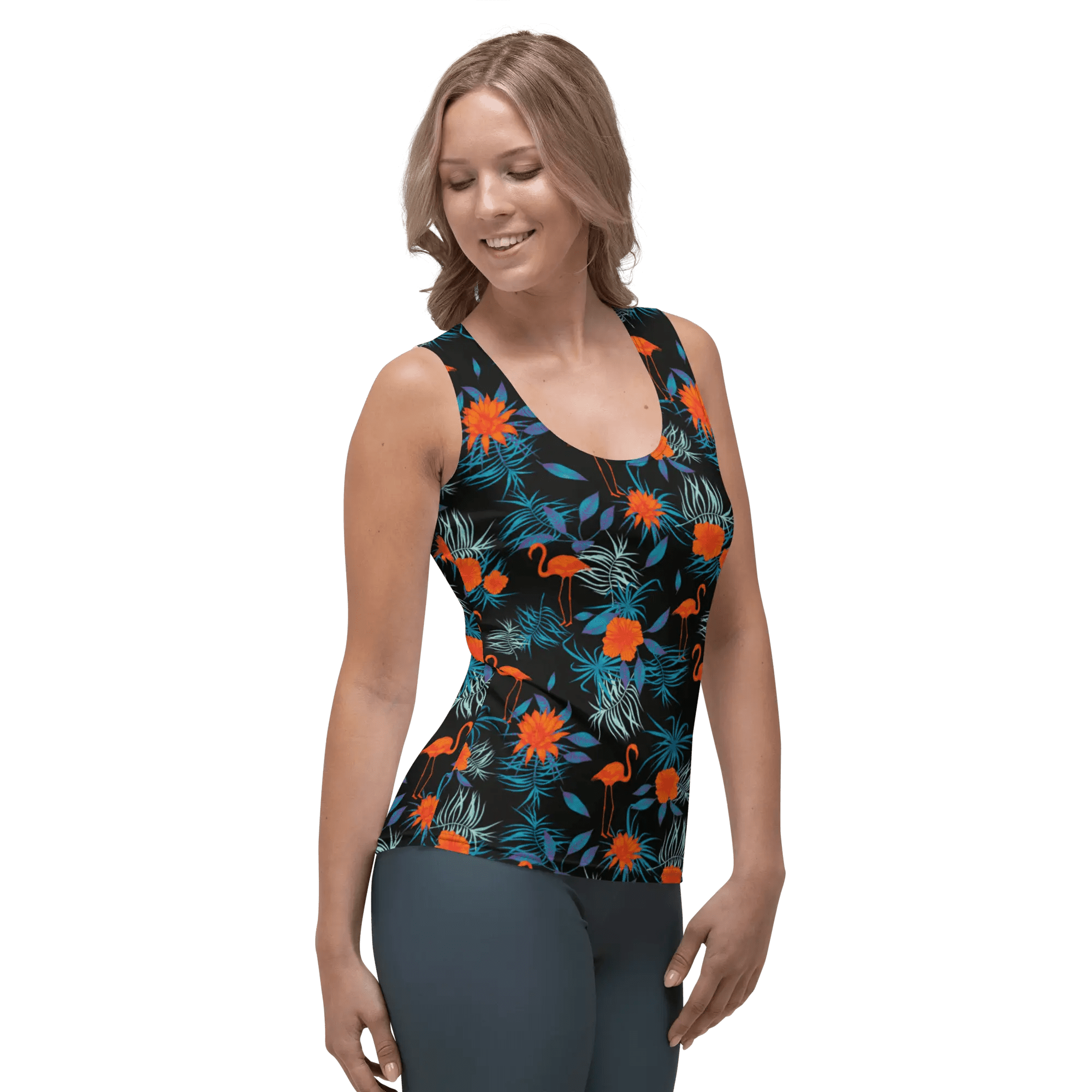 Printed Tank Tops for True Winter Seasonal Color Palette