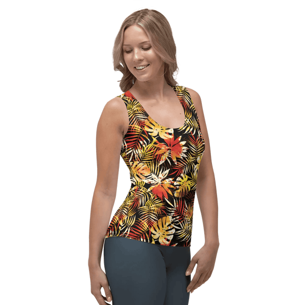 Printed Tank Tops for True Autumn Seasonal Color Palette