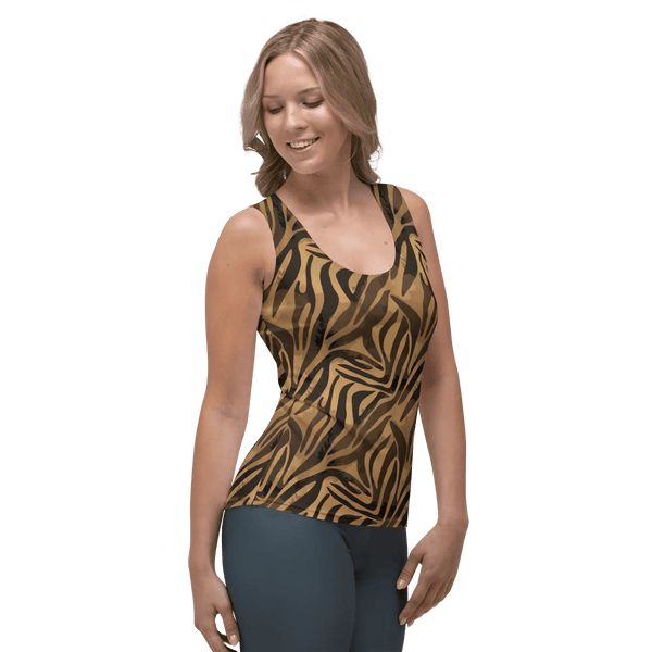 Printed Tank Tops for True Autumn Seasonal Color Palette