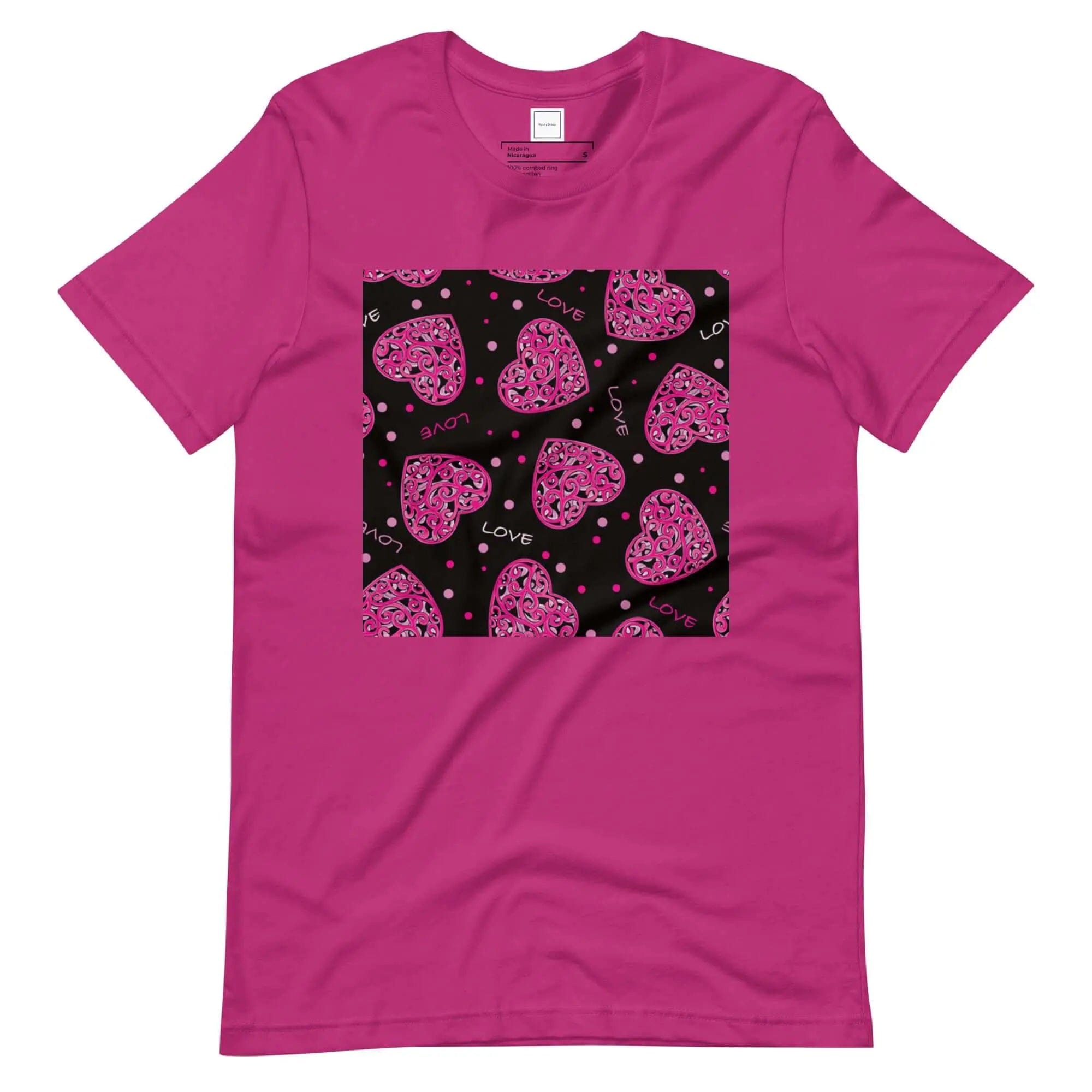 Unisex T-Shirt with Bright Winter Colors