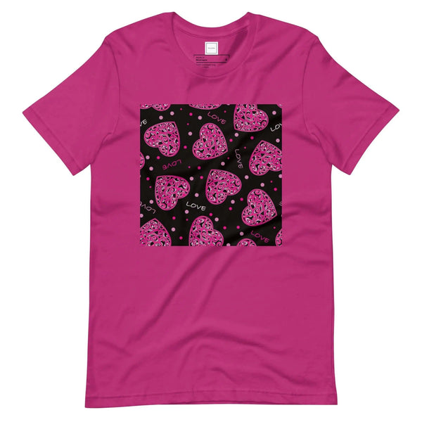 Unisex T-Shirt with Bright Winter Colors