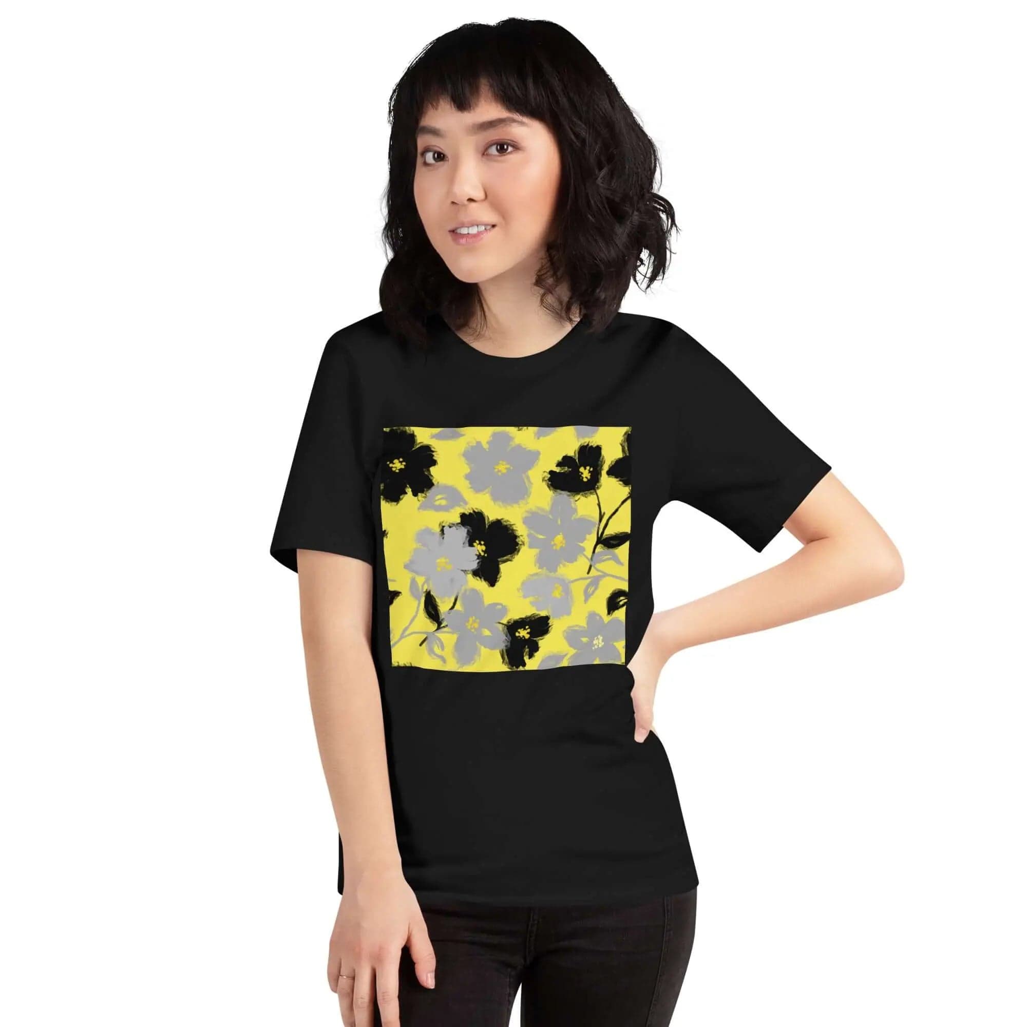 Unisex T-Shirt with Bright Winter Colors
