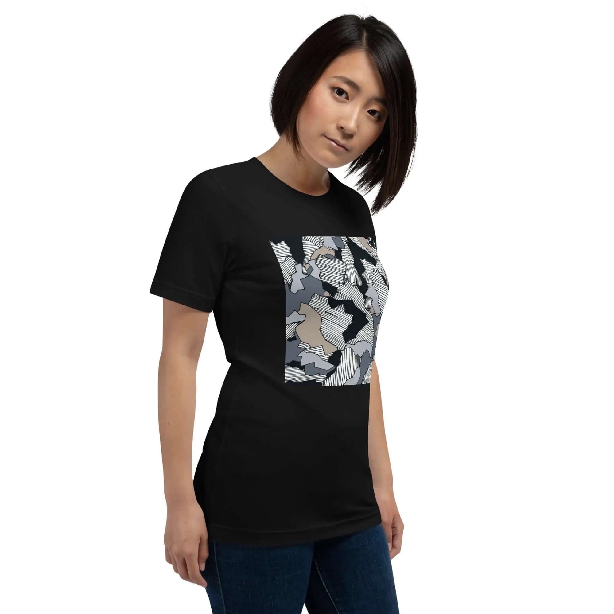 Unisex T-Shirt with Dark Winter Colors