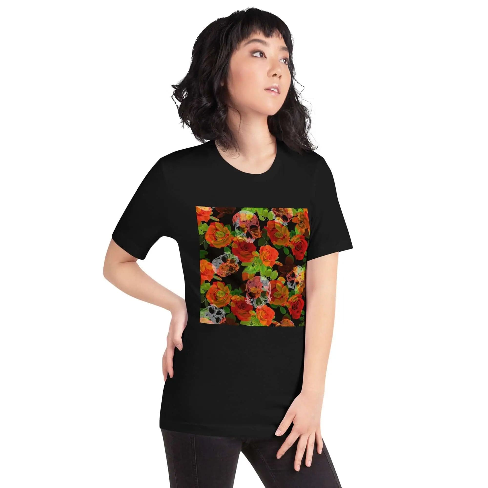 Unisex T-Shirt with Dark Winter Colors