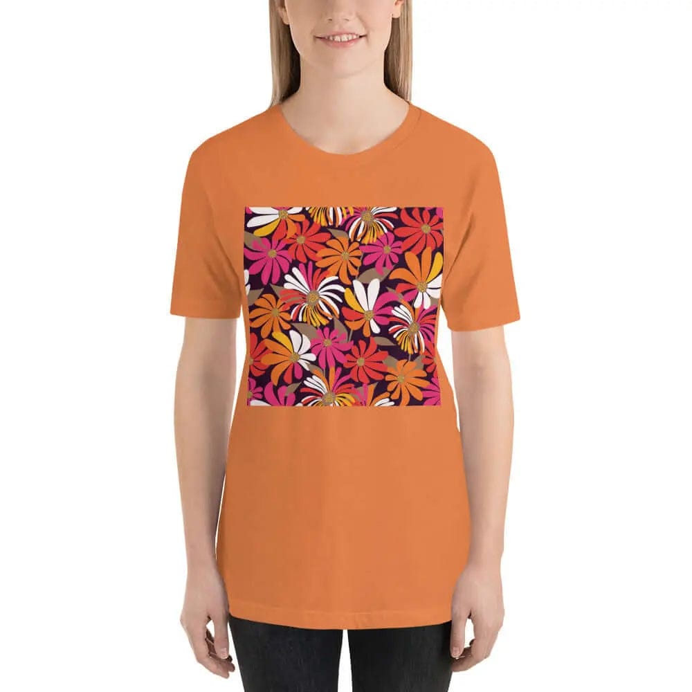 Unisex T-Shirt with Bright Spring Colors