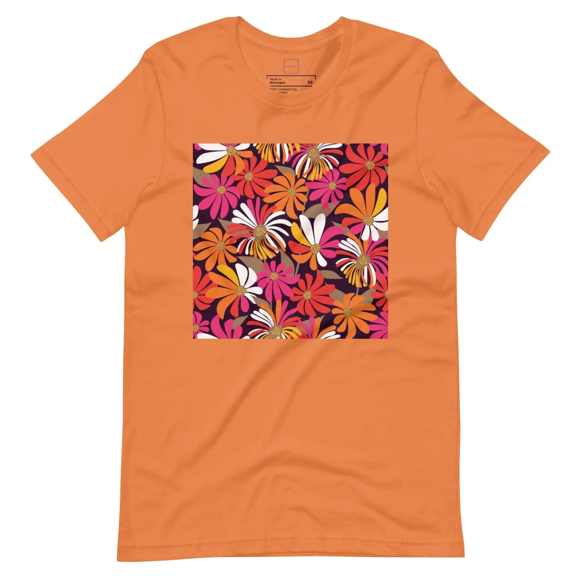 Unisex T-Shirt with Bright Spring Colors