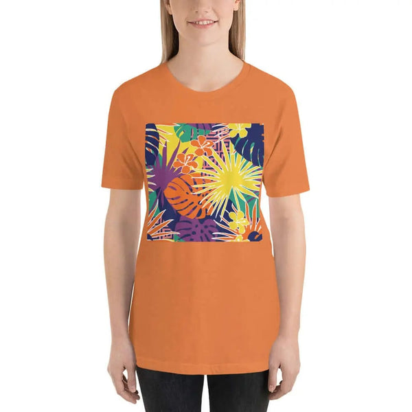 Unisex T-Shirt with Bright Spring Colors