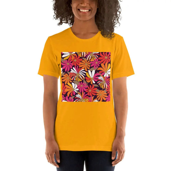 Unisex T-Shirt with Bright Spring Colors