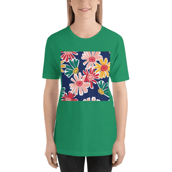Unisex T-Shirt with Bright Spring Colors