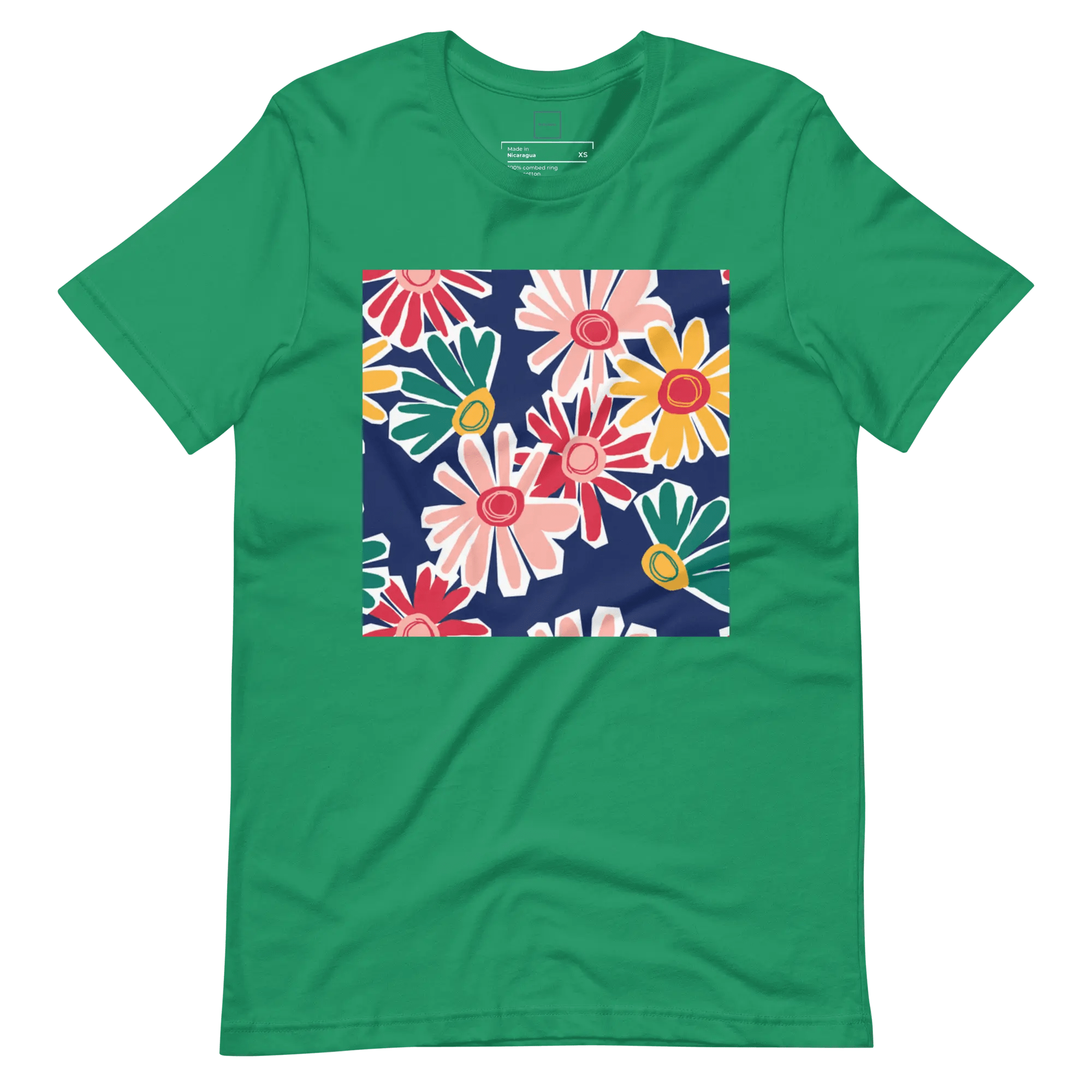 Unisex T-Shirt with Bright Spring Colors