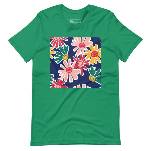 Unisex T-Shirt with Bright Spring Colors