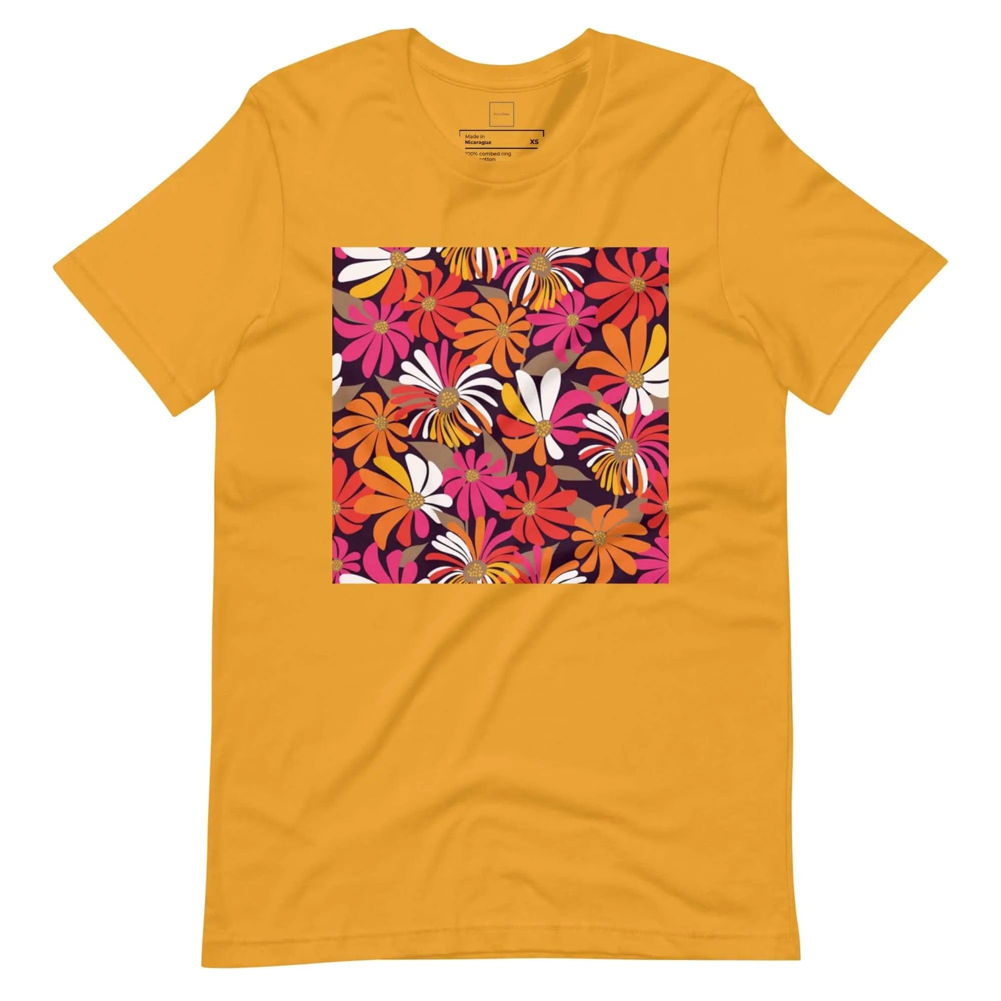 Unisex T-Shirt with Bright Spring Colors