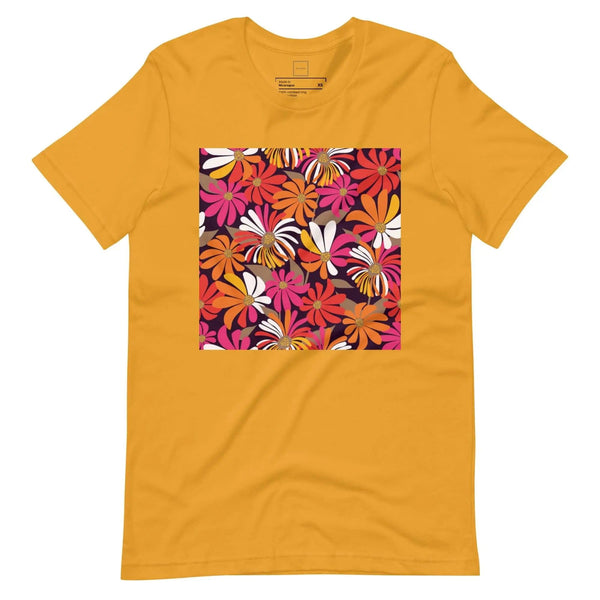 Unisex T-Shirt with Bright Spring Colors