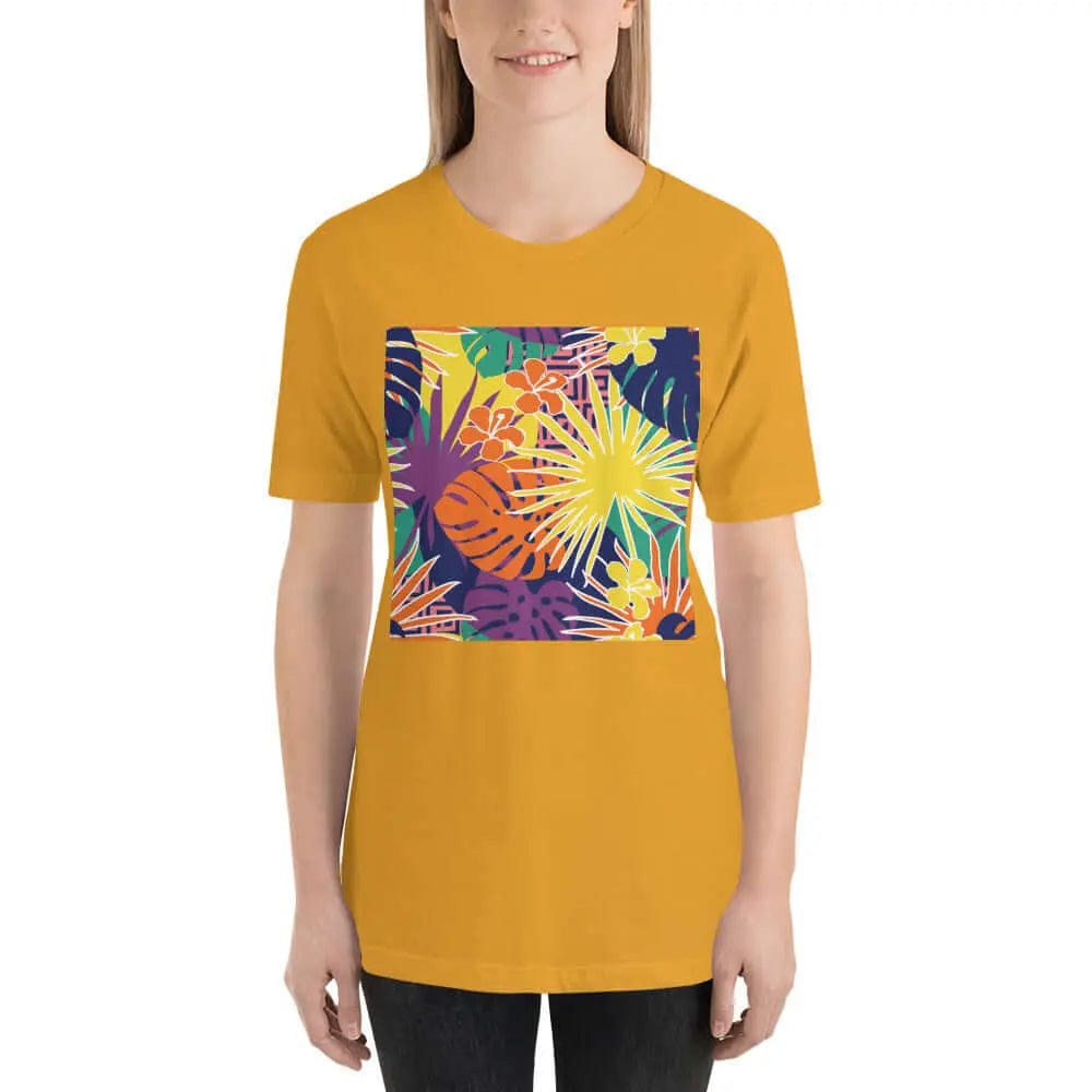 Unisex T-Shirt with Bright Spring Colors