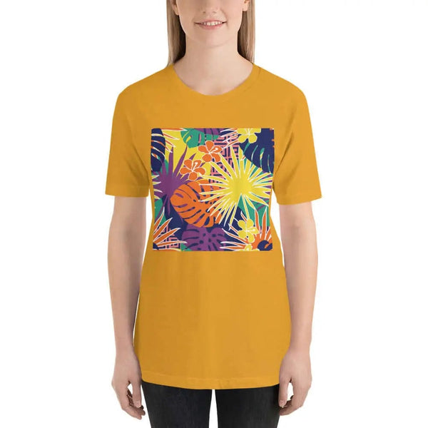 Unisex T-Shirt with Bright Spring Colors