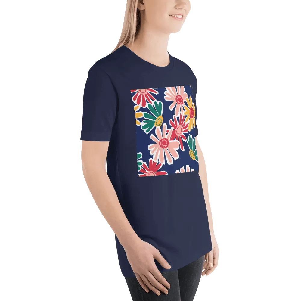 Unisex T-Shirt with Bright Spring Colors