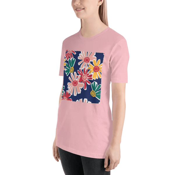 Unisex T-Shirt with Bright Spring Colors