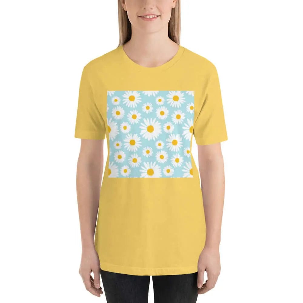 Unisex T-Shirt with Light Spring Colors