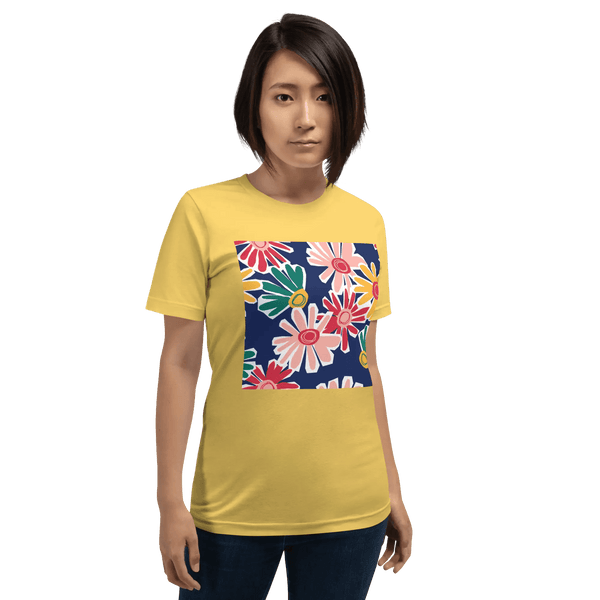 Unisex T-Shirt with Bright Spring Colors