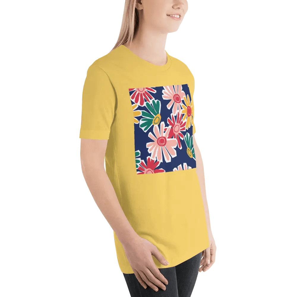 Unisex T-Shirt with Bright Spring Colors